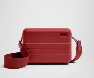 The Mini Crossbody in Tango Red