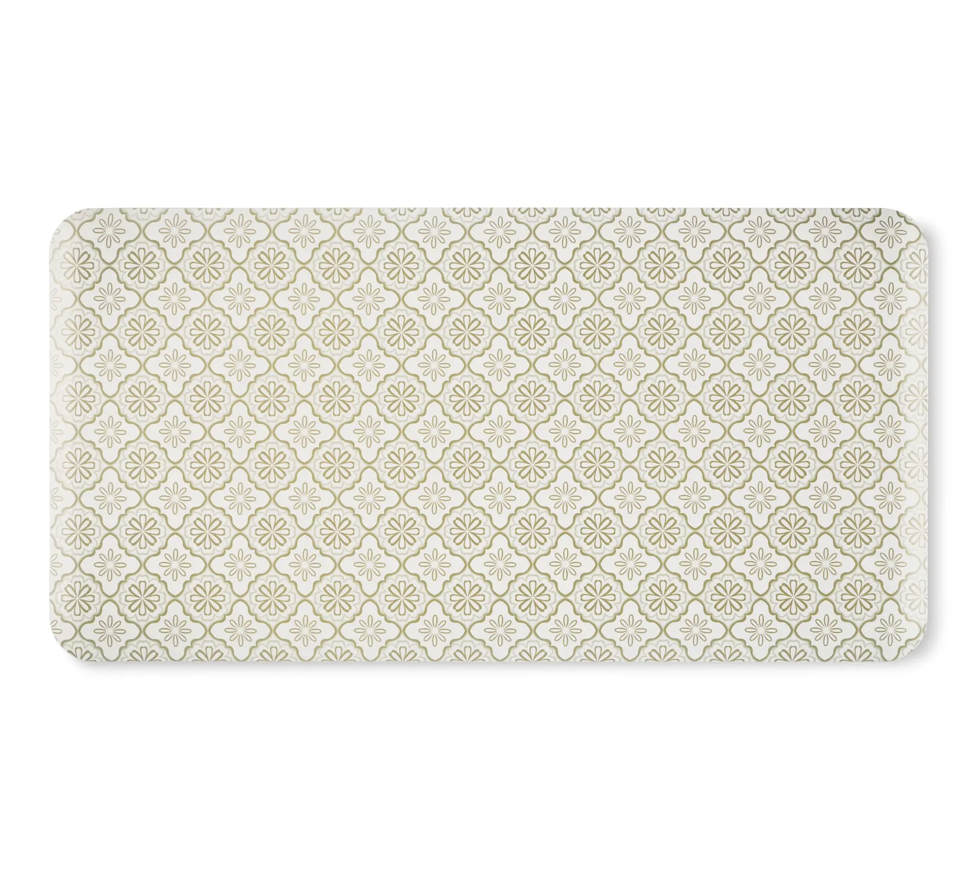 Draper James Geometric Floral 20"x39" Anti Fatigue Kitchen Mat
