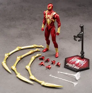 Marvel Spider Man Action Figure-7 Inch Deluxe Painting Exquisite Collection Model Gift