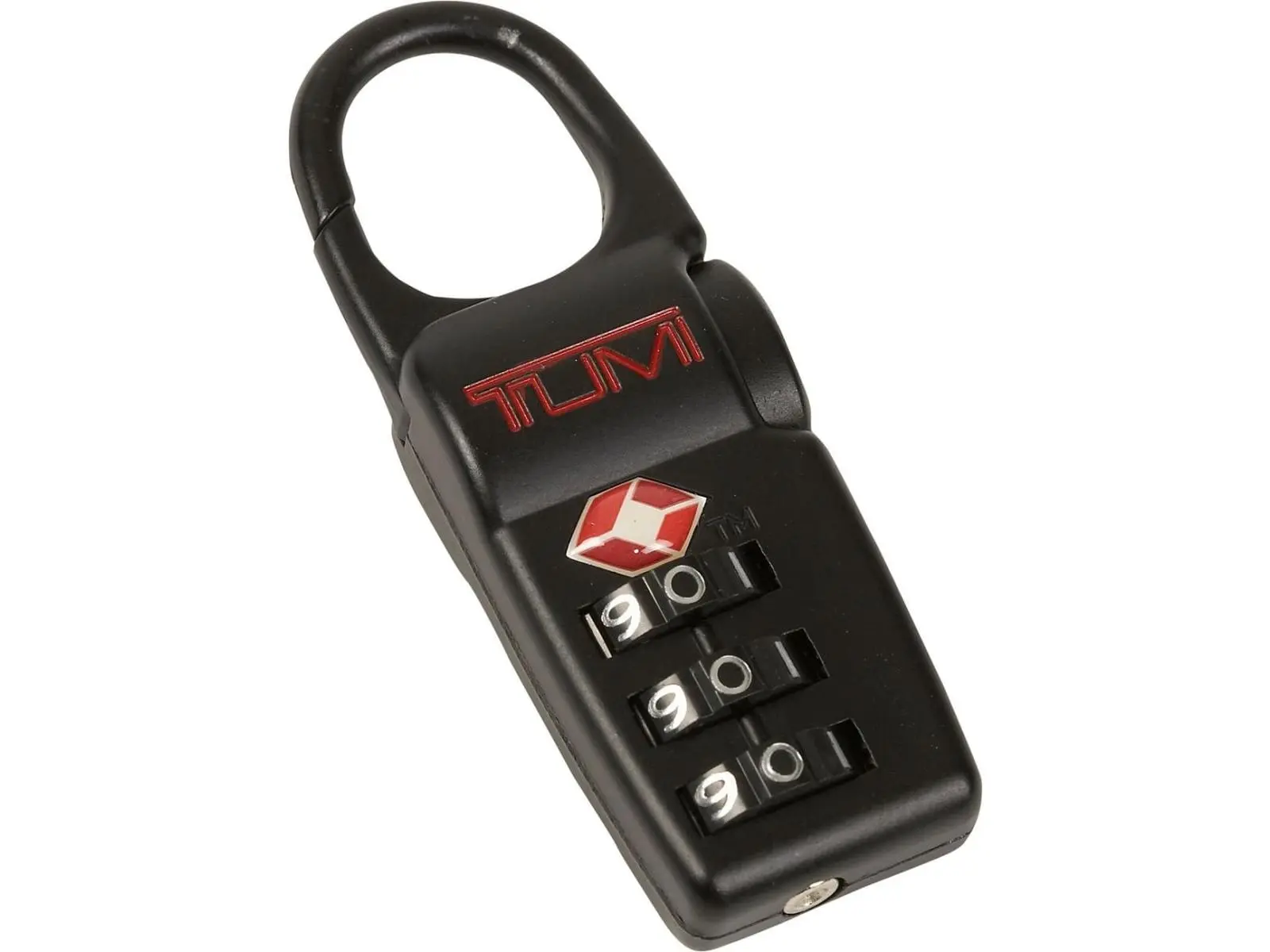 Tumi 0062DH Alpha 2 TSA Luggage Lock - Black, Recognized by TSA Security Officers, Travel-Friendly, Re-Locked with No Damage, Luggage Locks, Tsa Approved