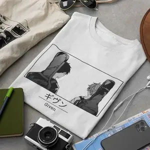 Unisex Given t shirt, Ritsuka Uenoyama, Mafuyu Sato shirt, given anime Shirt, Fashion Cotton, Full Colors, Full Sizes, For Men, For Women