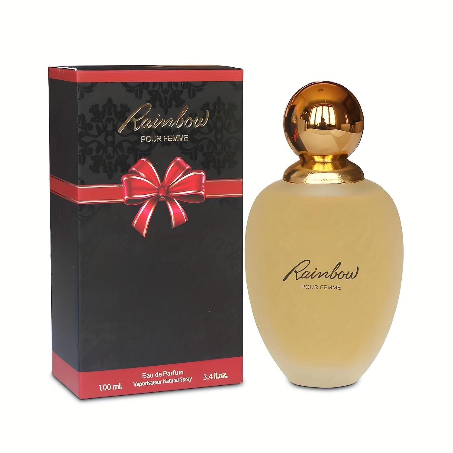 Rainbow Lady Pour Femme Fresh Light Fragrance 3.4 Ounces All-Day Long-Lasting Spray Eau de Parfum