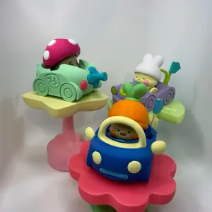 3D Printed Peasy Pea Car and Driver Set – Mix n Match Cute Characters | Pick Your Car & Driver | Collectible Desk Toy | Gift Idea