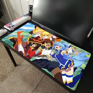 Konosuba Ver. 2 Anime Desk Mat Mousepad 31.5" x 15.5"
