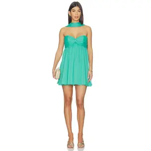 Katie May Lee Dress in Deep Jade