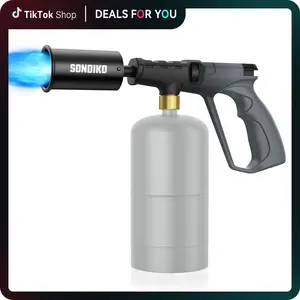 【FathersDayGift】【SUMMERVIBES】Sondiko Propane Torch Head Powerful Flame for Cooking, BBQ & Campfires Adjustable • Professional • Reliable (Propane Tank Not Included) Baking Tools Kitchenware Baking Tools Kitchenware Bakeware