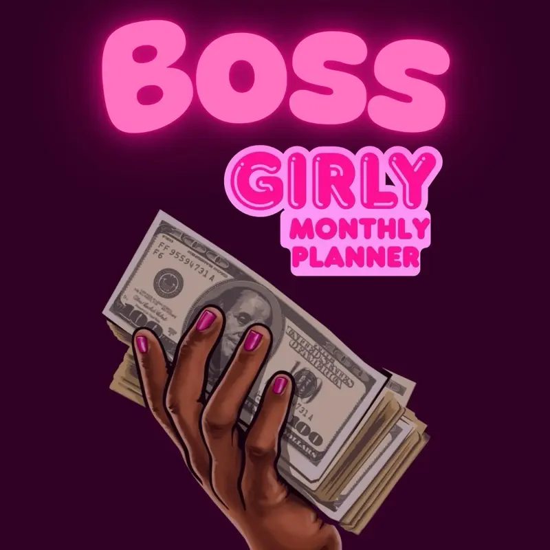 Boss Girly Monthly Planner