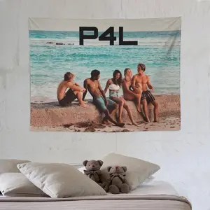 JJ Maybank tapestry Outer Banks Art Prints Poster Wall Decor Tapestry, for Clubs Bars University Dormitories Living Rooms Bedrooms Gift Home Hanging Decorate Tapestries