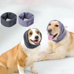 Dog Calming Hoodie, Dog Non Shaking Eartips, Adjustable Dog Eartips for Noise Protection, Eartips Headtips for Relieving Head Warping Anxiety, Hematoma, Beauty, and Strong Drying