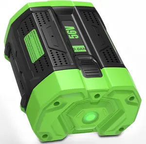 9000mAh Replacement for EGO 56V Battery BA2800 BA2800T BA4200 BA4200T BA1400 BA1400T, Compatible with EGO 56V Power Tools CS1804 CS1604 CS1403 HT2400 LB6504 LB5804 LB6500 LB4800 HTA2000 PH1400