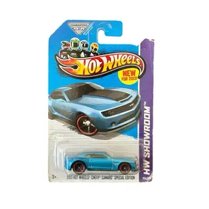 Hot Wheels 2013 Hot wheels Chevy Camaro Special Edition HW Showroom 1:64 Diecast Car Damaged Card