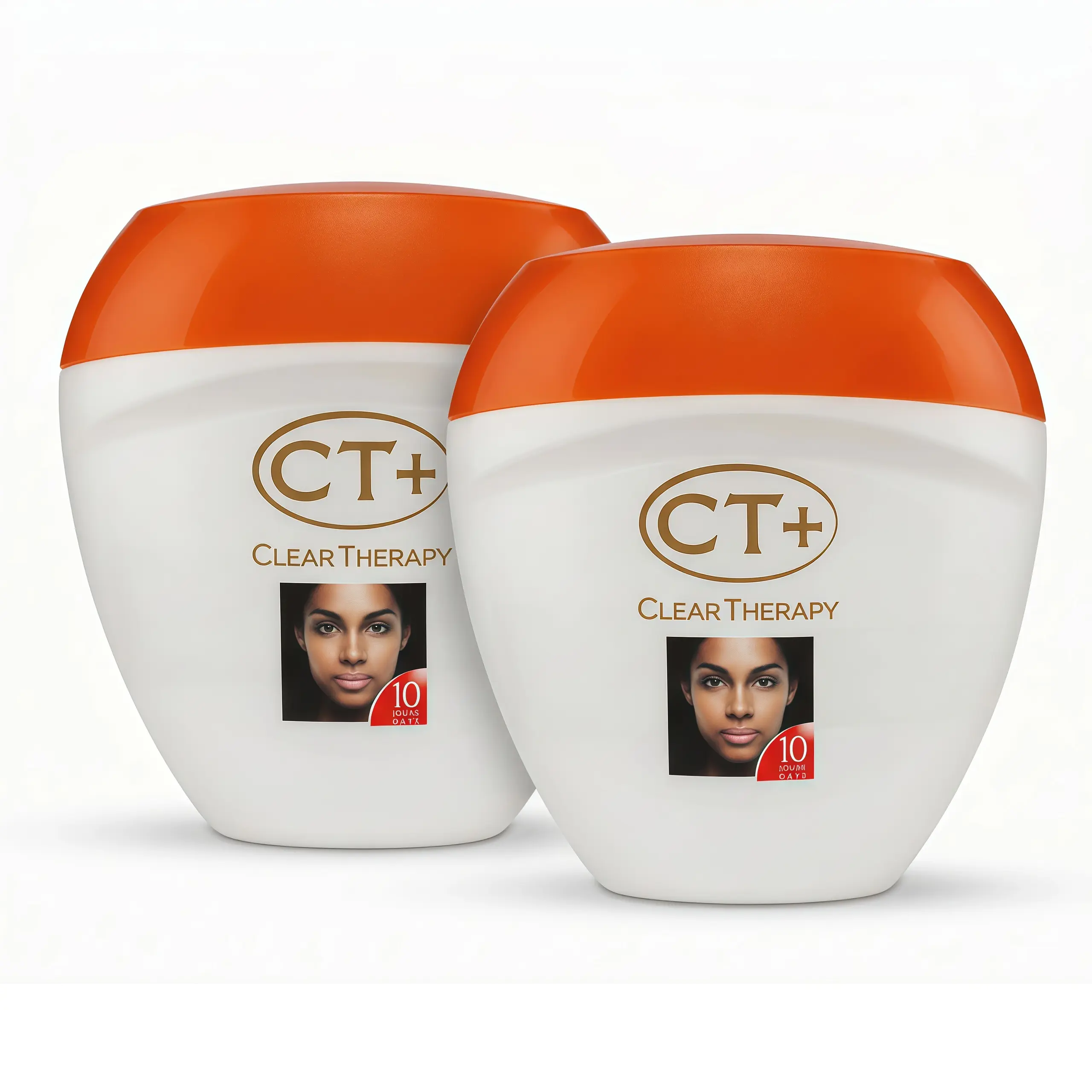 Pack of 2 CT Carrot Extract Hydrating Facial Moisturizer 400ml Each, Non Greasy Lightweight Daily Face Cream, Leaves Skin Soft & Natural Radiant Glow, Gentle Hydrating Skincare Lotion Suitable for All Skin Tones & Skin Types