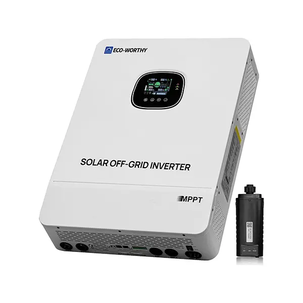 ECO-WORTHY 10000W DC 48V UL1741 Home Solar Inverter Charger - Energy Efficient Inverter (200W+), WiFi, 120V/240V AC Output, 6-Unit Parallel Capability, 2 Built-in MPPT Controllers, 200A Max Battery Charging, Manufacturer Warranty