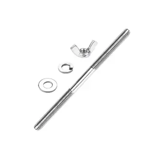 Air Cleaner Stud Kit, Made of 18-8 (304) Stainless Steel Air Cleaner Mounting Bolt, 6 inch
