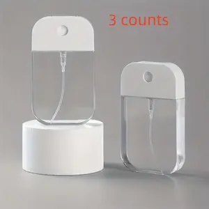 Portable Mini Travel Perfume Dispenser, 3 Counts Refillable Spray Bottle, Pocket-size Card Spray Bottle, Mini Travel Mist Atomizer for Office Travel, Lightweight