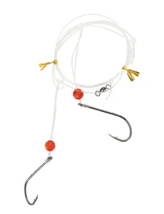 BLUEWING HI-LO Rig with High Carbon Steel Hooks Bottom Fishing Rig Multi Hook Teaser Rig Versatile High Low Fishing Rigs for Saltwater and Freshwater