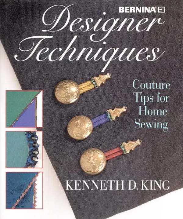 USED Book - Designer Techniques, Couture Tips for Home Sewing, Kenneth King by Kenneth D. King (Hardcover) - taiwanese_chinese