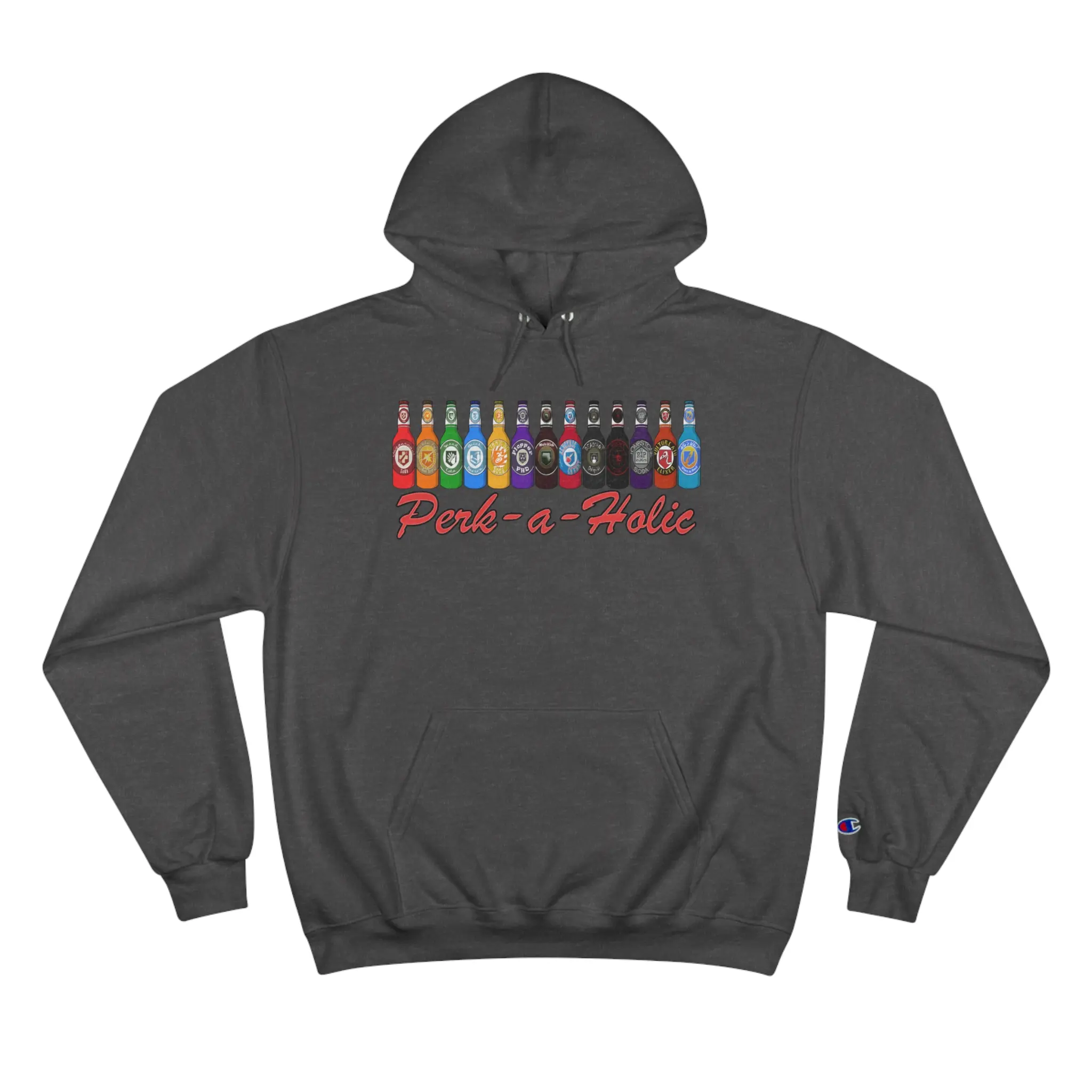 Zombies Perk-a-Holic Gamer Hoodie - Champion Comfort for True Fans!