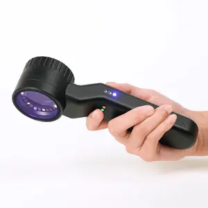 IBOOLO DE-4100 PRO Dermatoscope Lens 10X Magnification Polarized & 365nm UV Light