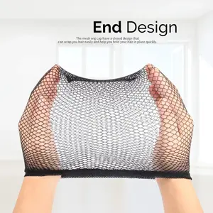 6PCS Wig Cap, 6PCS Black Mesh Wig Cap Net, Closed End Hair Mesh Net, Liner Weaving Caps for Women, Men, Kids, Wig Caps for Halloween, Cosplay