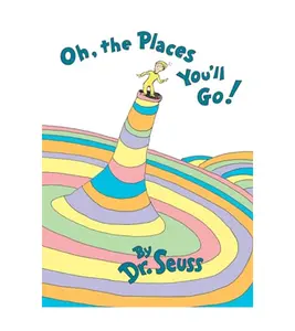 Oh, the Places You'll Go! -- Dr Seuss - Hardcover - Good