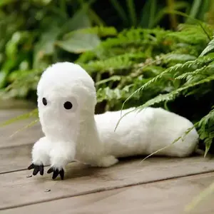 New Interesting White Caterpillar Doll Plush Toy 35cm Multiple Styles Room Decoration Plush Doll Toy For Kid Gift