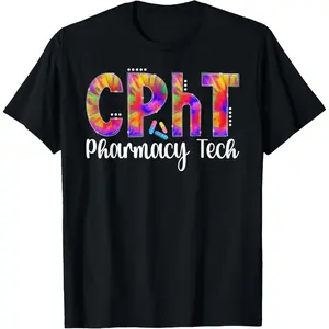100% Cotton CPhT Certified Pharmacy Tech Appreciation T-Shirt