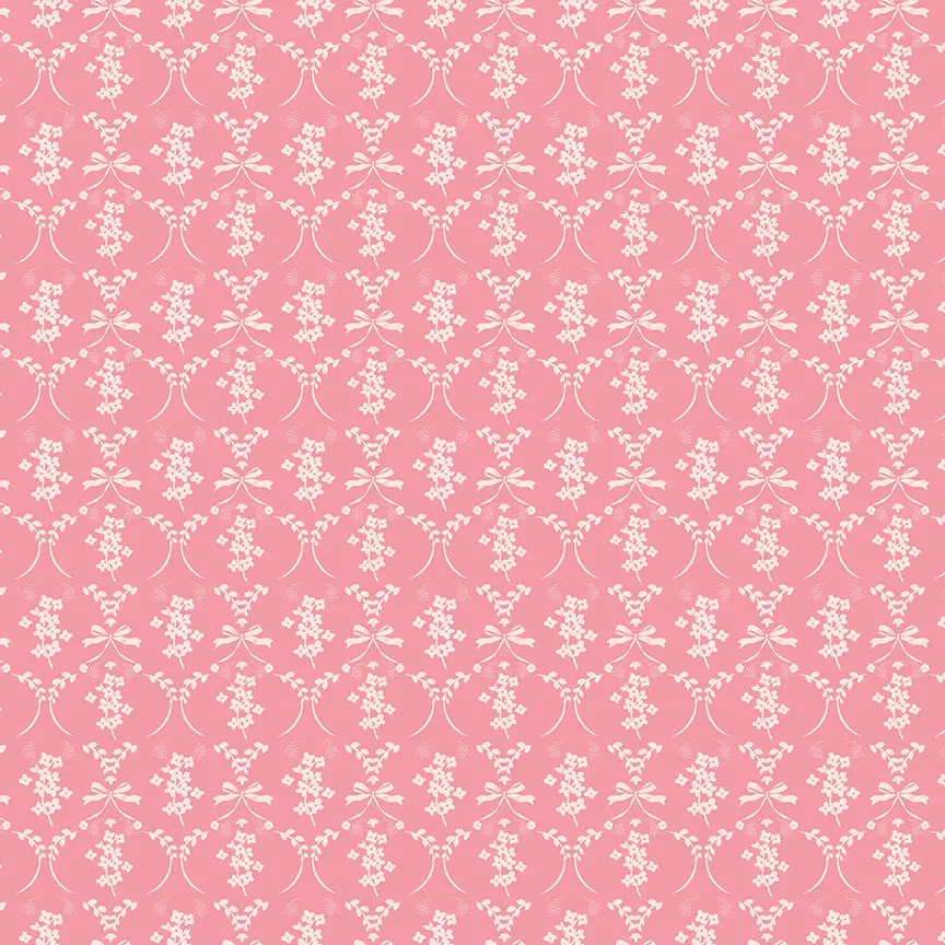 Fabric Riley Blake Pink Bows Sweet Pink by the Quarter Yard C17412-PINK