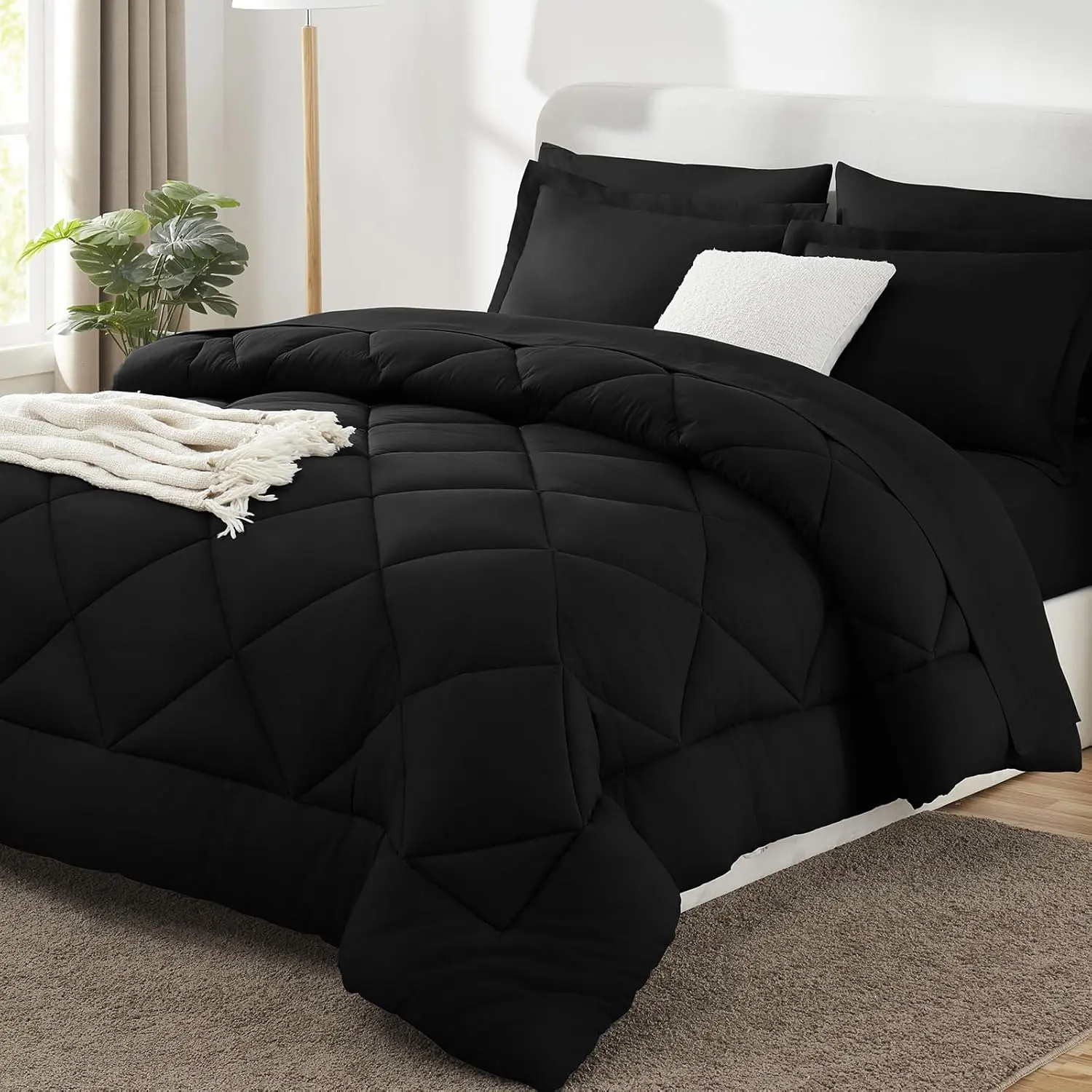 Quilt & Pillowcase Set, Including 1 Count Quilt & Pillowcase, Soft Comfortable Bedding Set for Home Bedroom, Comfy Bed Sets, Polyester Bed Set, Duvet Set