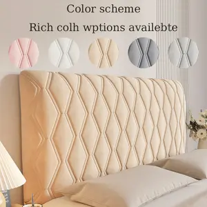 Comfortable Durable Bed Headboard Cover, Easy Install Dustproof Full Wrap Backrest Protector, Fits 1.2-2.2m Beds, Year-Round Use