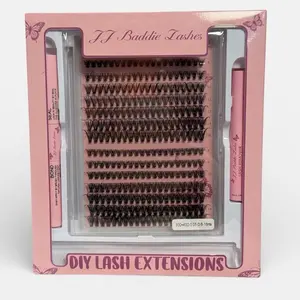 JJ Baddie Lashes DIY Eyelash extension kit for a natural look