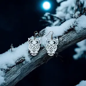 Owl Earrings - Elegant Design with Unique Owl Design, Perfect for Any Occasion