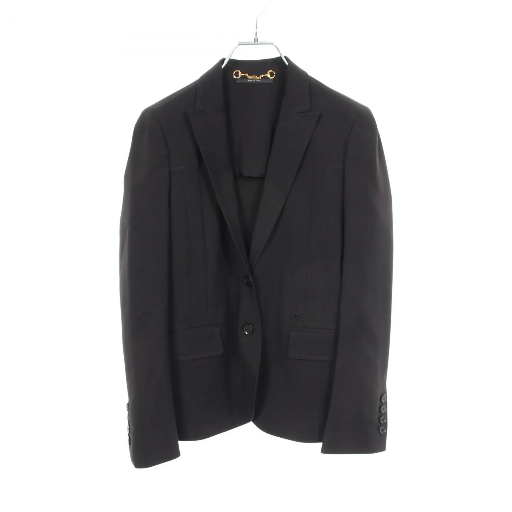 Pre-owned GUCCI Nylon Small Leather Goods Interlocking G Cotton Jacket
