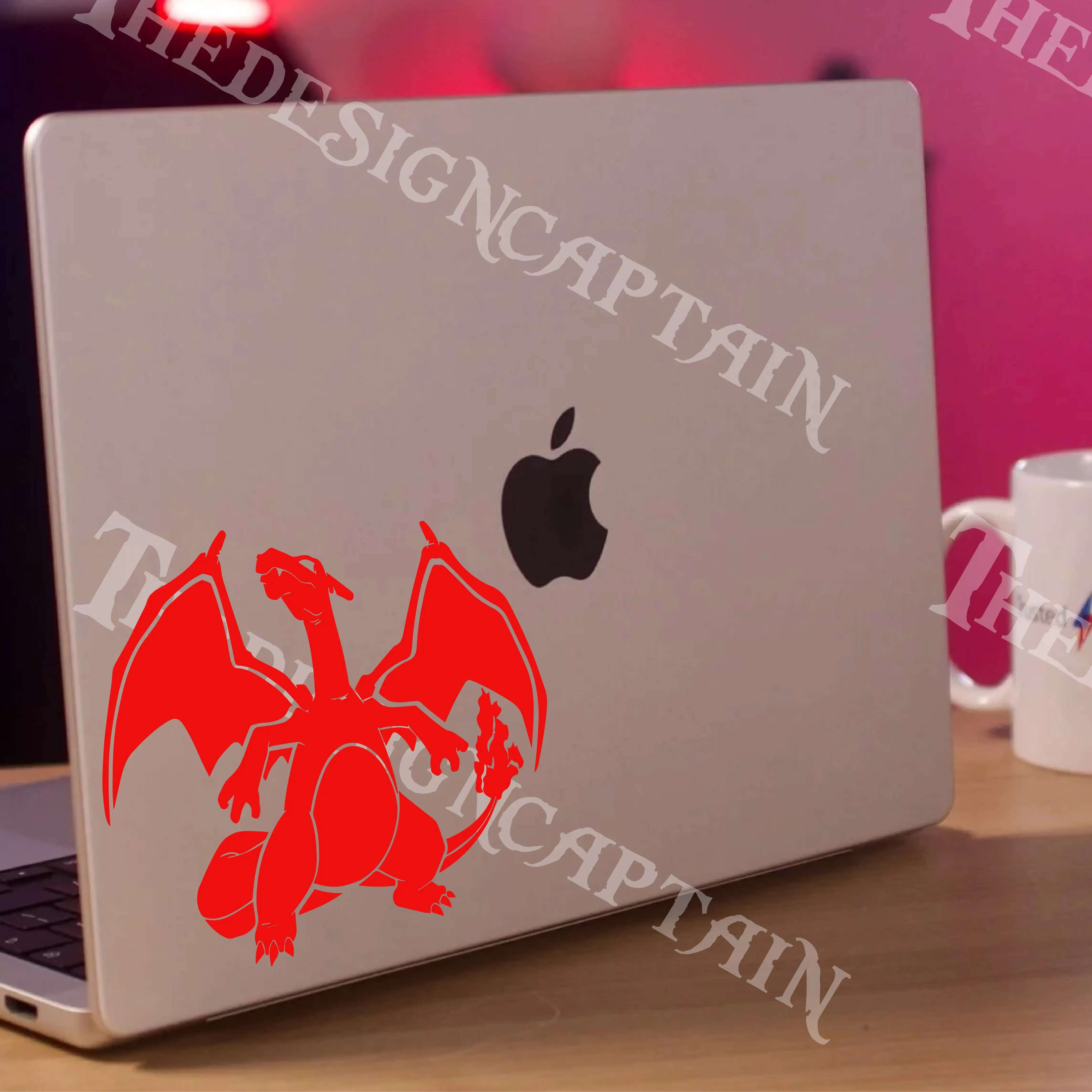 Pokemon Decals of Look a like Charizard Decoration
