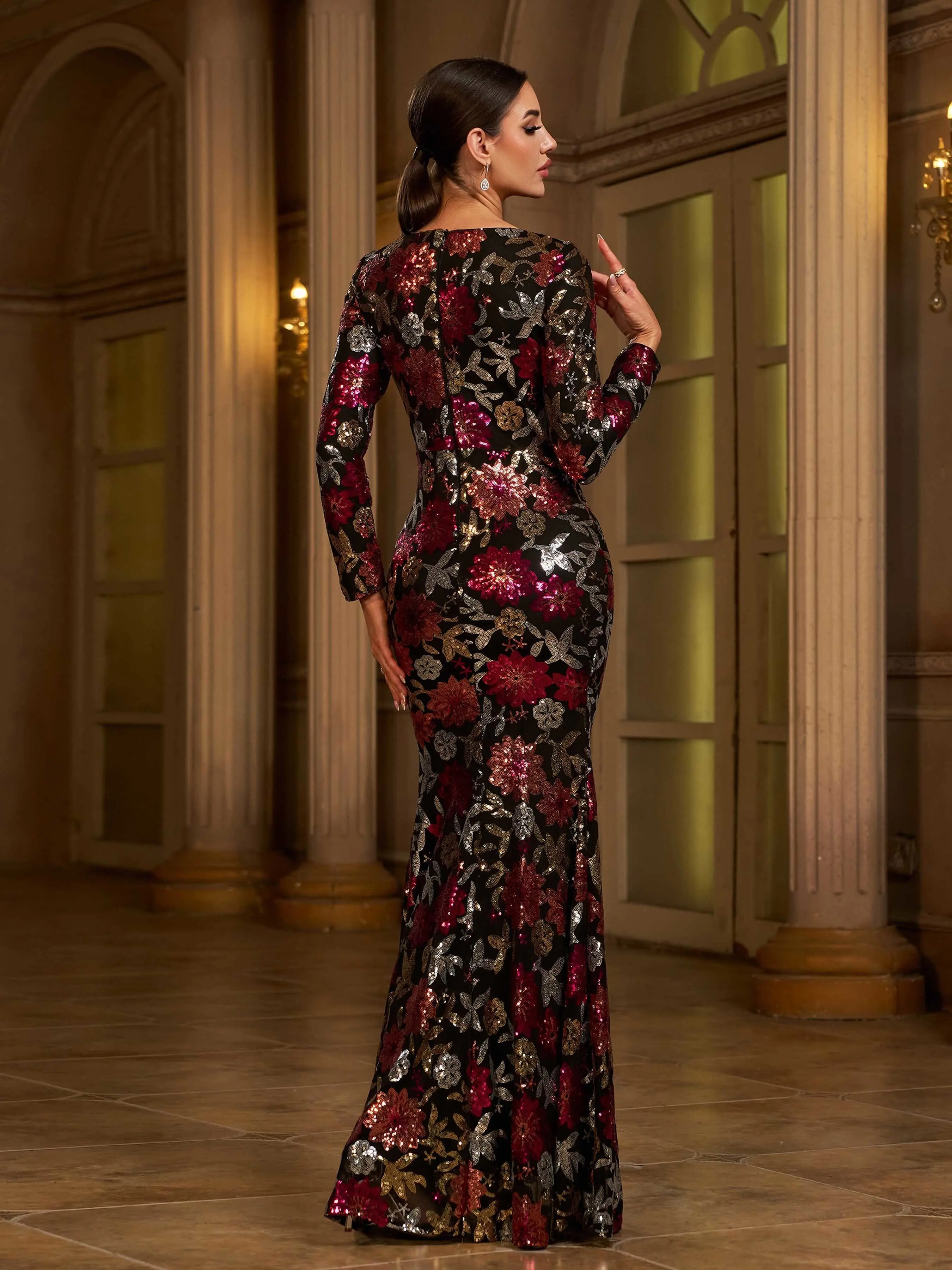 maxi dress red floral RED FLORAL MAXI DRESS  Beautiflavor