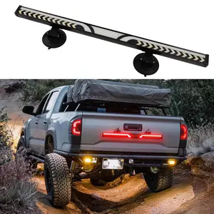 DREAMIZER Tailgate Light Bar Truck Tailgate Light Strip 3030 LED Beads Brake Light Strip Compatible with Ford F150 GMC Sierra Chevrolet Silverado 1500 Dodge Ram 1500 2500 Toyota Tundra