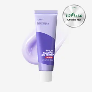[isntree Official Shop] Onion Newpair Gel Cream Plus 1.69 fl.oz / 50ml - Lightweight hydrating gel cream for uneven skin tone, Red Onion and Niacinamide, Korean Skincare