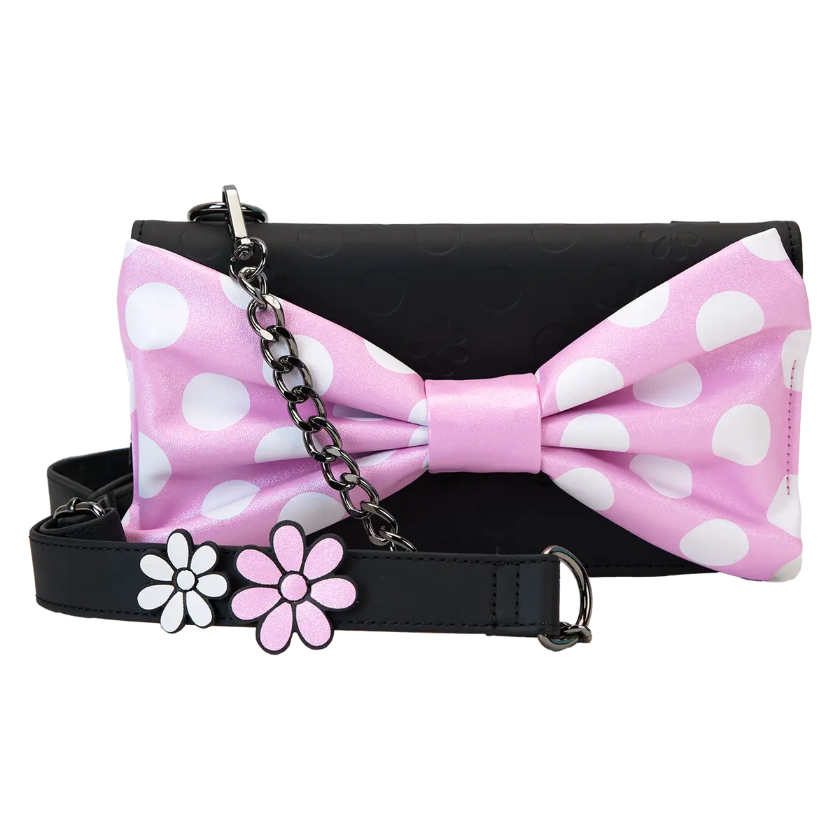Minnie Floral Rock the Dots Clutch Crossbody Bag