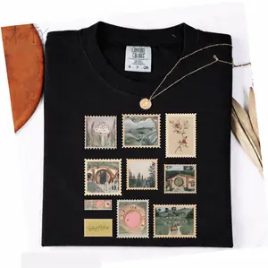 Comfort Colors Storybook Cottage Graphic Oversized Tee
