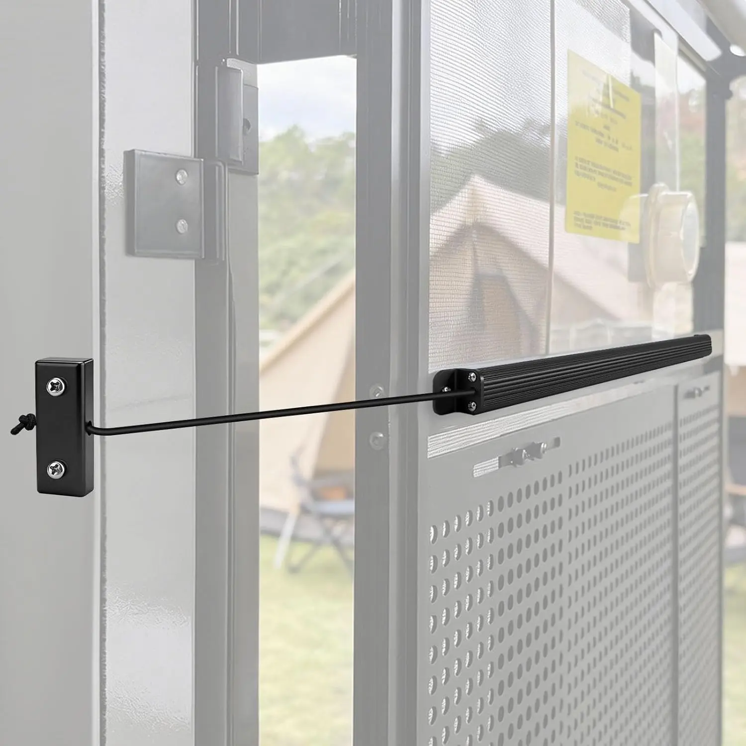 Upgraded RV Screen Door Closer with Adjustable Tension,  Camper Automatic Closing Device, Easy Install Fit for  Camper Latches & Travel Trailer Handles