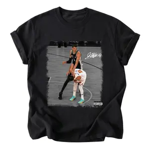 Wemby threw Brunson to the floor, Wemby var Brunson , alien Wemby khong so , Welcome to Wemby's Invasion Shirt, Spurs Fan T-Shirt, Vintage Basketball Streetwear, Gift for Basketball Fans