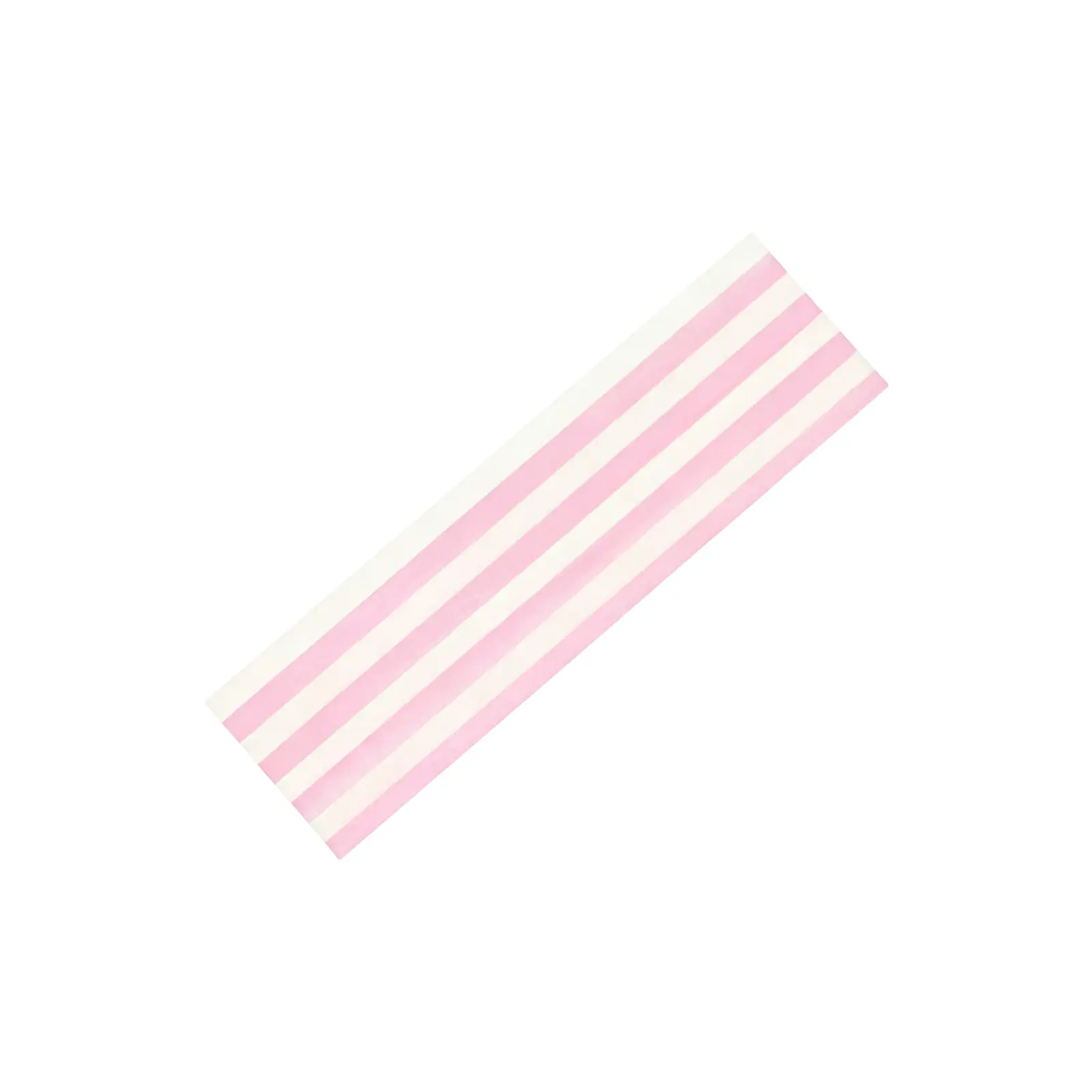 High-Elasticity Pink and White Striped Sports Headband - Soft, Breathable, Non-Slip, Sweat-Absorbent Hair Accessory for Sports, Running, Casual Sports Headbands, Moisture Sports Headbands