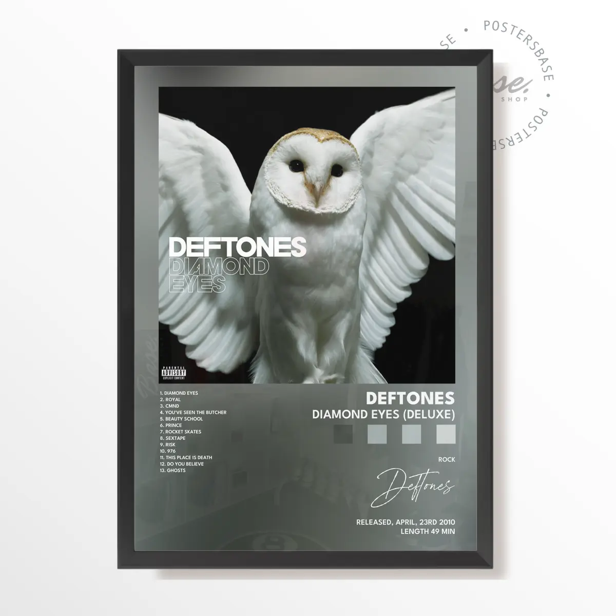 deftones Diamond Eyes Deluxe poster  (Unframed)