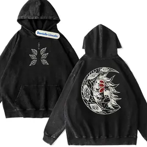 Kokushibo Moon Breathing Double Sided Hoodies, Demon Slayer Manga Hoodies Gift For Fan Anime, Gift For Men, Gift For Women Crew Neck Trending T-shirt