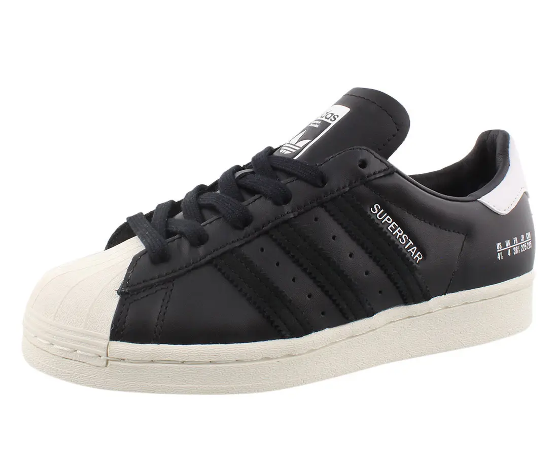 Adidas Superstar Men's Classic Leather Shoes, Low-Top Athletic Sneaker with Iconic Shell Toe for Training and Casual Footwear, Sports Shoes, Walking Shoes
