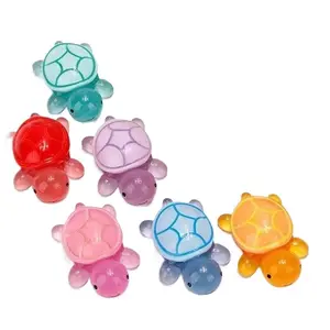 Glow in the Dark Turtle Pair Matching Blind Box Mini Luminous Turtle Blind Bag Surprise Toy Lovely Desktop Ornament Cute Gift for Kids