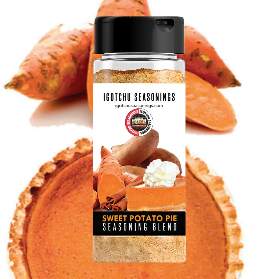 Sweet Potato Pie, Igotchu Seasonings— Flavorful Spice Blend great flavor Cinnamon