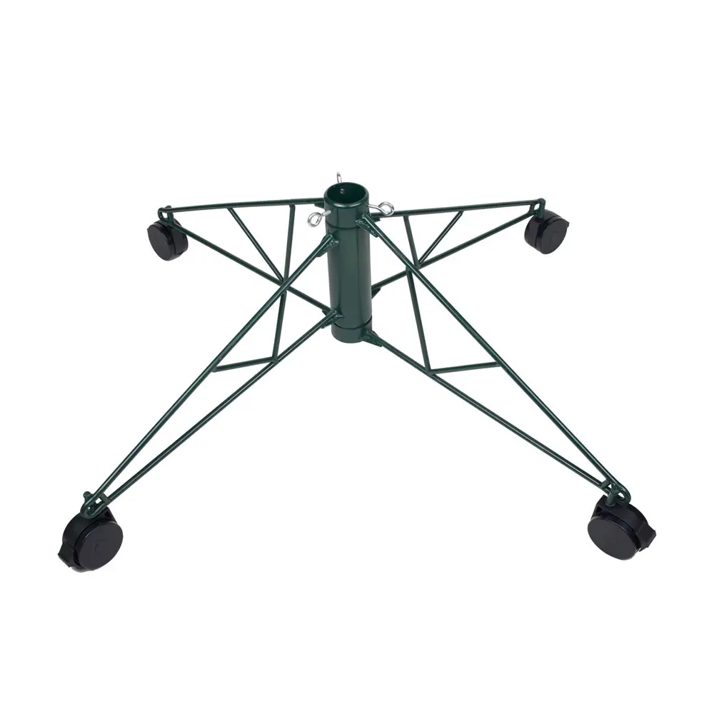 212 MAIN PVC Christmas Tree Rolling Stand - 6.5-7.5 ft. Tree Holder with 1.25 in. Pole, 21 in. Diameter Round Base for Home Holiday Christmas Decorations, Holiday Decorating