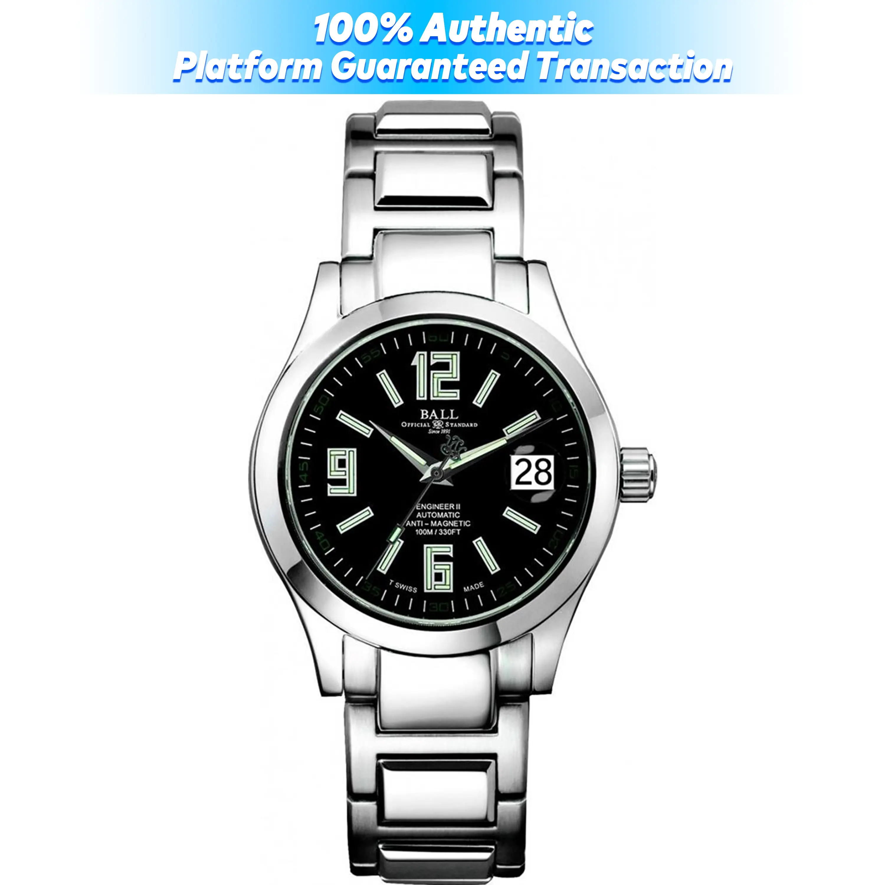 WA.BALL Watch 40mm Reference NM1020C-S4-BKSL/8903/20cm