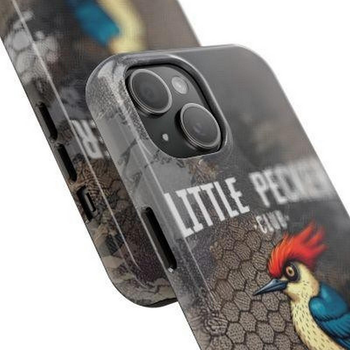 Little Pecker Club Lil Gents Making Dents Waterfowl Timber Camo Tough Iphone Case For iPhone 17 Pro Pro Max, 16, 15, 14, 13, 12, 11
